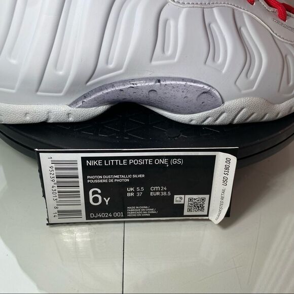 🆕 Nike Little Posite One GS 'USA Moon' - Womens 7.5 - Picture 3 of 13